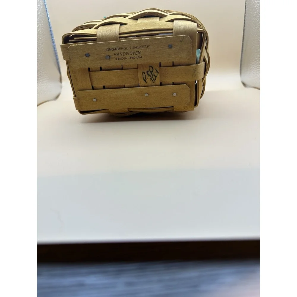 Longaberger‎ American Craft Traditions Small Basket With Liner
